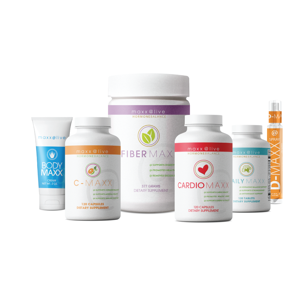 Balance Your Hormones Naturally with All 9 Essential Nutrients. Weight gain, low energy, mood swings, and burnout—these are all signs of hormonal imbalance. Total Hormone Reset delivers the complete lineup of nutrients to modulate estrogen, fuel metabolism, and restore balance.
Indole-3-Carbinols, DIM, Bio-Identical Progesterone, Vitamin C, r-Lipoic Acid, Vitamin D, L-Arginine, Soluble & Insoluble Fiber, Vitamin K2, vitamins, minerals, fruits, veggies & much more.